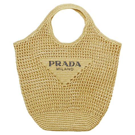 sac prada raphia|saks Prada raffia.